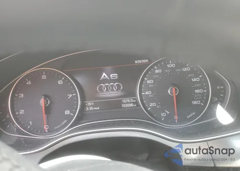 2014 Audi A6 Premium Plus из США, поврежденный, VIN WAUGFAFC7EN099881